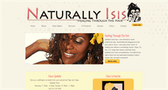 Desktop Screenshot of naturallyisis.com